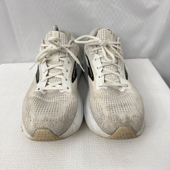 Brooks Ghost Max 2 Shoes Mens Size 13 Running White Pelican Oyster Colorway main image 10